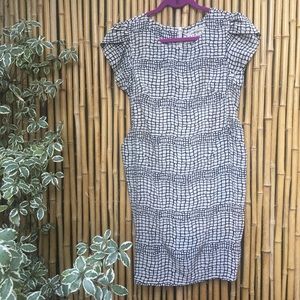 Pink Martini Snakeskin Print Dress